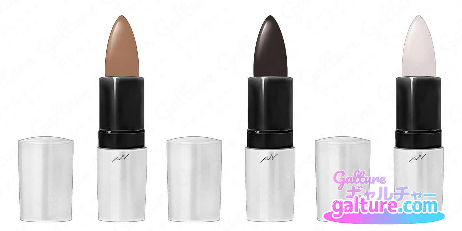 ピエヌの口紅3種